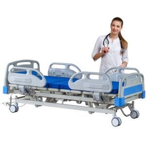 Stock Low Price Hospital Patient Bed Electric Medical ICU Bed