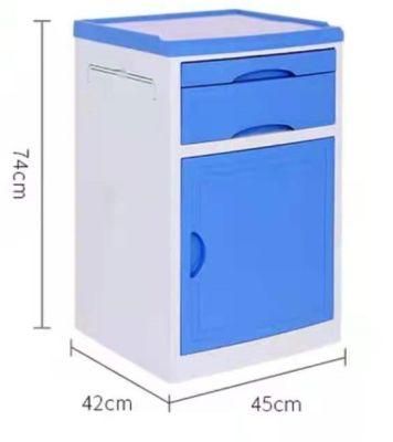 Hospital Furniture ABS Hospital Medical Locker Bedside Cabinet