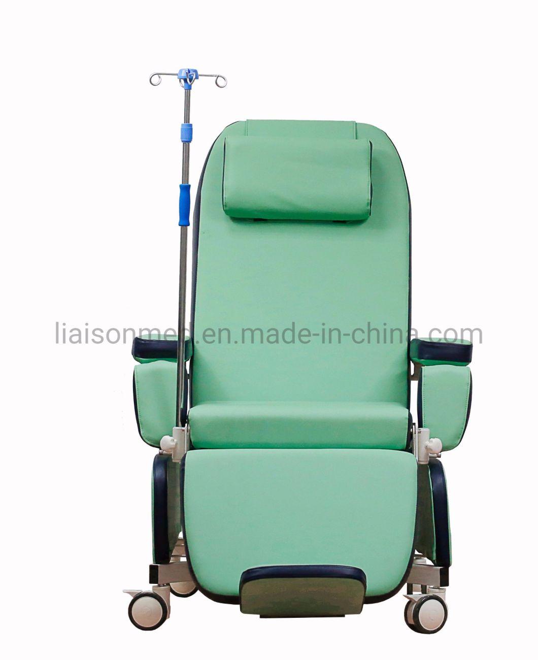 Mn-Bdc002 Hospital Equipment Adjustable Electric Patient Dialysis Patient Chair