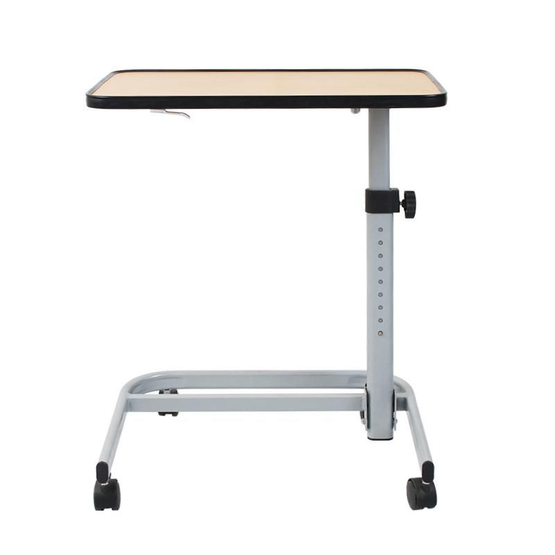 HS5520 New Hope Hospital Furniture Over Bed Table Foldable Overbed Table with Castors