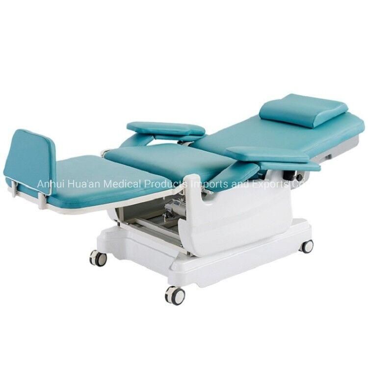 Hospital Equipment Best Price Electric Patient Blood Donor Dialysis Chair with CPR