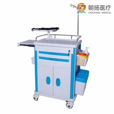 Hospitals Have Large Medical Capacity Emergency Trolley Cy-D406