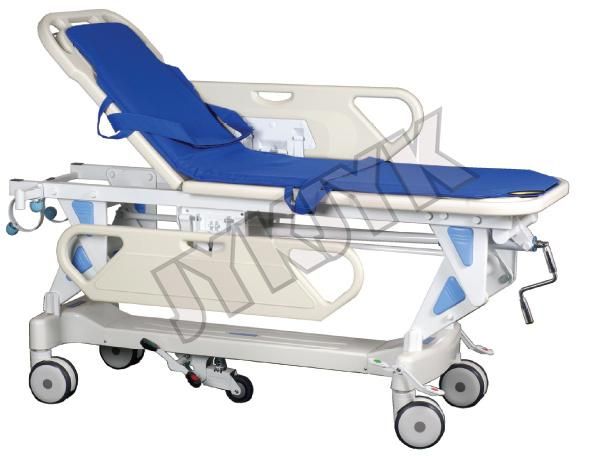 Hydraulic Rise-and-Fall Hospital Stretcher Cart