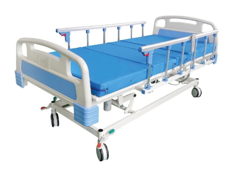 Wg-Hbd3/L Hot Sale Hospital Electric ICU Medical Bed 4-Function Nurse Bed Prices