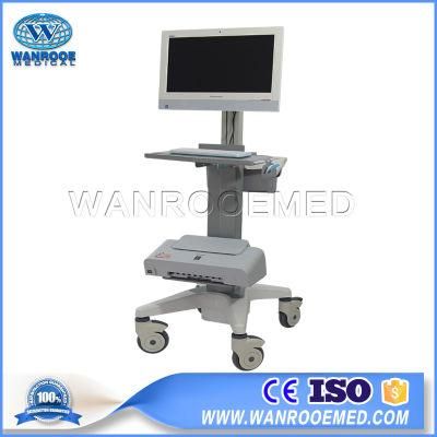 Bwt-001A Medical Equipment Mobile Trolley All-in-One Computer Nursing Workstation Cart Ready for Shipment