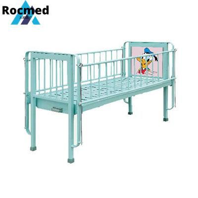 Hospital Clinic Carton Picture Single Crank One Function Pediatrics Infant Bed