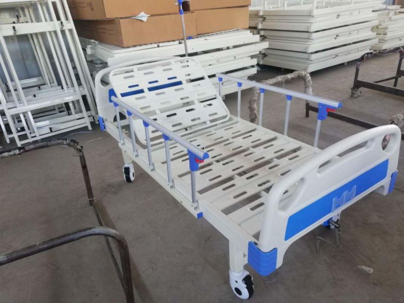 ABS Material One Manual Crank Medical Bed