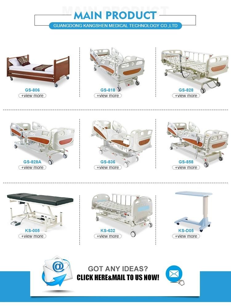 Four-Cranks Straddle Lift Manual Orthopedics Traction Bed