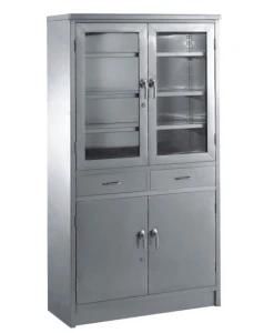 Hospital Stainless Steel Medical Cupboard Drug Cupboard Medicine Cabinet (HR-C03)