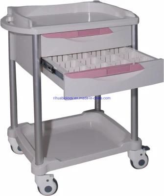 Hospital ABS Medical Trolley Medicine Cart