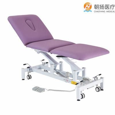Best Seller 3 Fold Massage Bed Physiotheraphy Osteopathic Treatment Table Cy-C108
