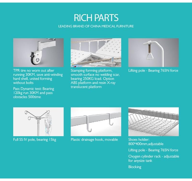 D5w5s-Sh 3 Functions Electric Medical Hospital Care Bed Suppliers