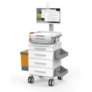 Hospital Isolation Wards Treatment Records Trolley Medicine Distribution Cart
