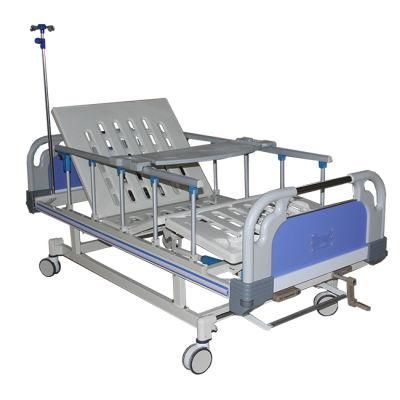 Two Function Medical Bed with IV Pole