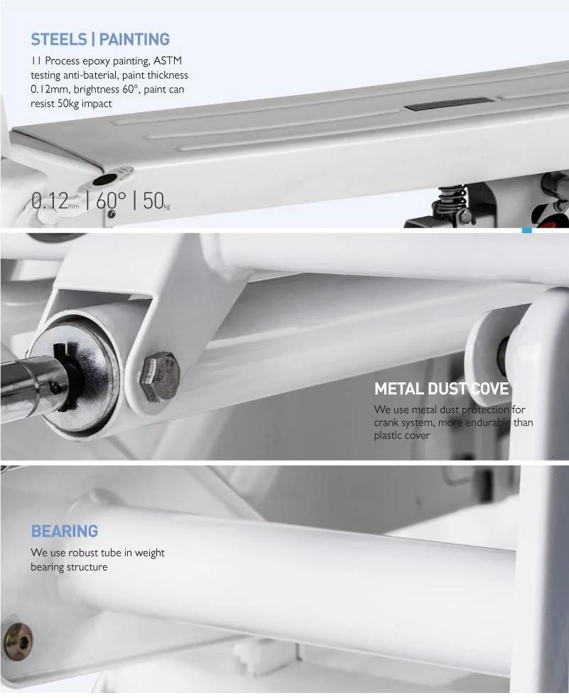 Hospital Room Equipment Hydraulic Medical Cart Transport Trolley for Patient