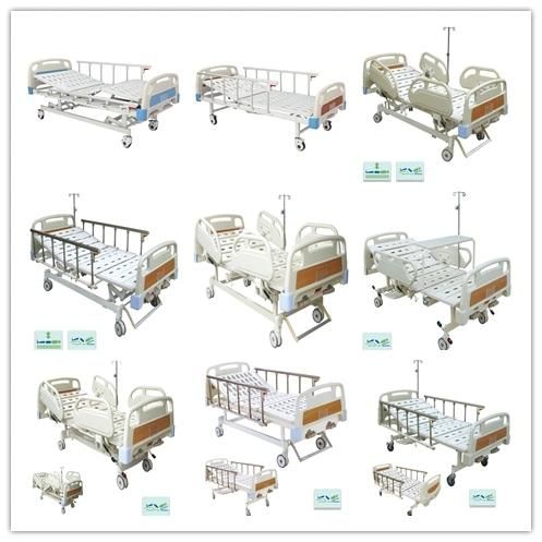 Manual Three Function PP Siderail Hospital Furniture