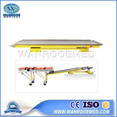 Ea-D4 Hospital Movable Stainless Steel Ambulance Trolley Stretcher Platform