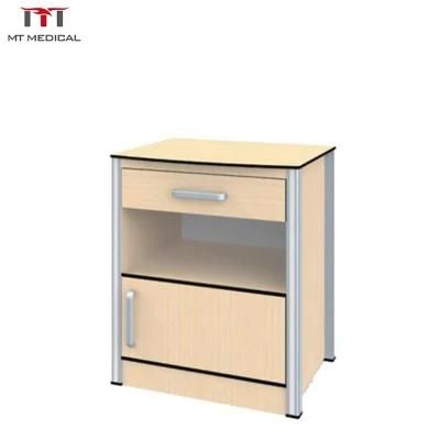 Flexible Hospital Bedside Cabinet with Wheels for Medcal Treatment