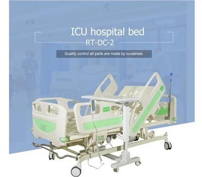 Electric Adjustable 5 Function Nursing Equipment Medical Furniture ICU Patient Hospital Bed