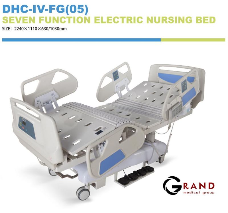 High Quality Hospital Furniture Equipment Lifting Bed ICU Nursing Healthcare Hospital Bed Urology Disabled Clinic Bed Factory Price