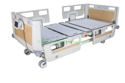 ICU Bed Fast Delivery for Large Qty, Five Function Electric Intensive Care Hospital Bed