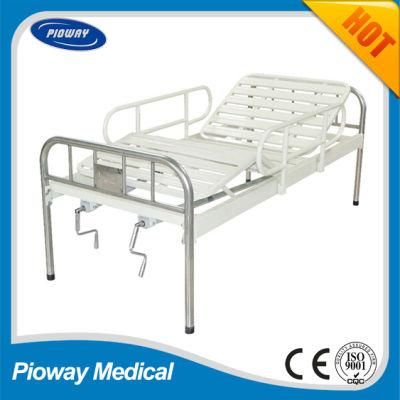 Stainless Steel Bed, with Guardrailtwo Crank Pw-B04