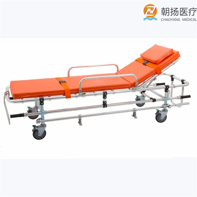 Adjustable First Aid ICU Ambulance Emergency Stretcher Loading Stretcher Price for Sale Cy-F608