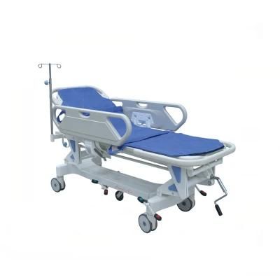 Promotion Price ABS Lifting Function Manual Beds Medical Nursing Hospital Inpatient Rest Bed