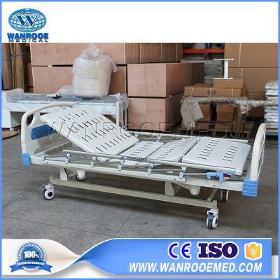 Bam302 Wholesale Aluminim Alloy Handrails Three Cranks Manual Hospital Patient Bed