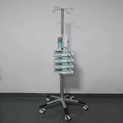 Hospital Medical Patient Monitor Cart for Respiratory Ventilator Machine/Infusion Pump