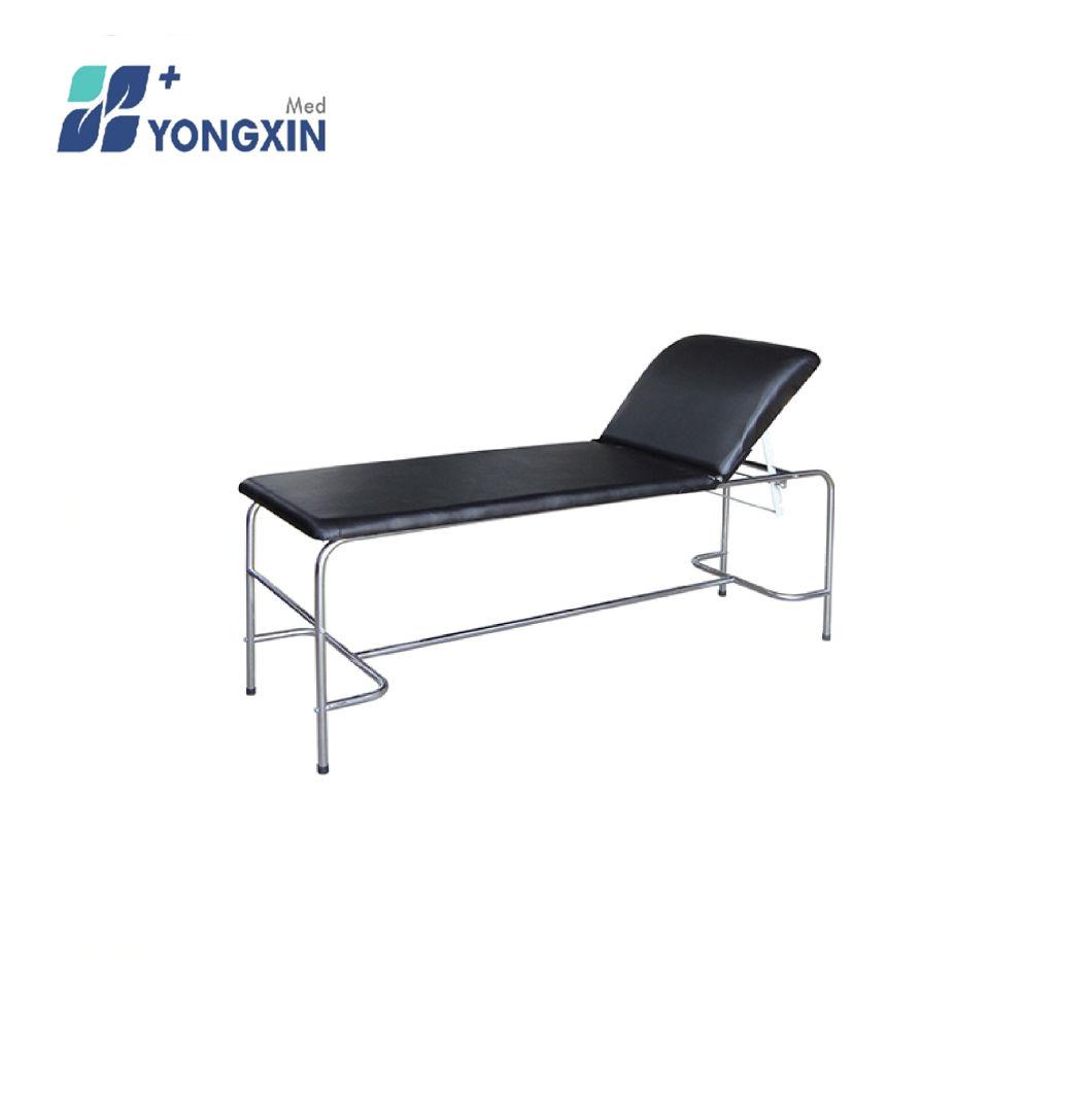 Yxz-005 Hospital Furinture Stainless Steel Adjustable Examination Couch