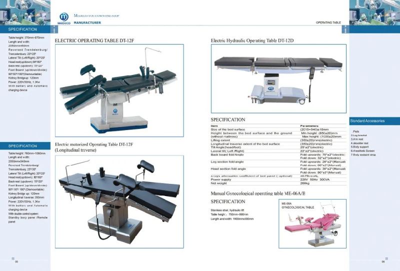 Medical Equipment Electric Obstetric Table