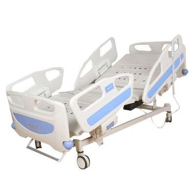 4 Cranks 5 Functions Bed Available Electric Hospital Bed/Patient Bed/Nursing Bed