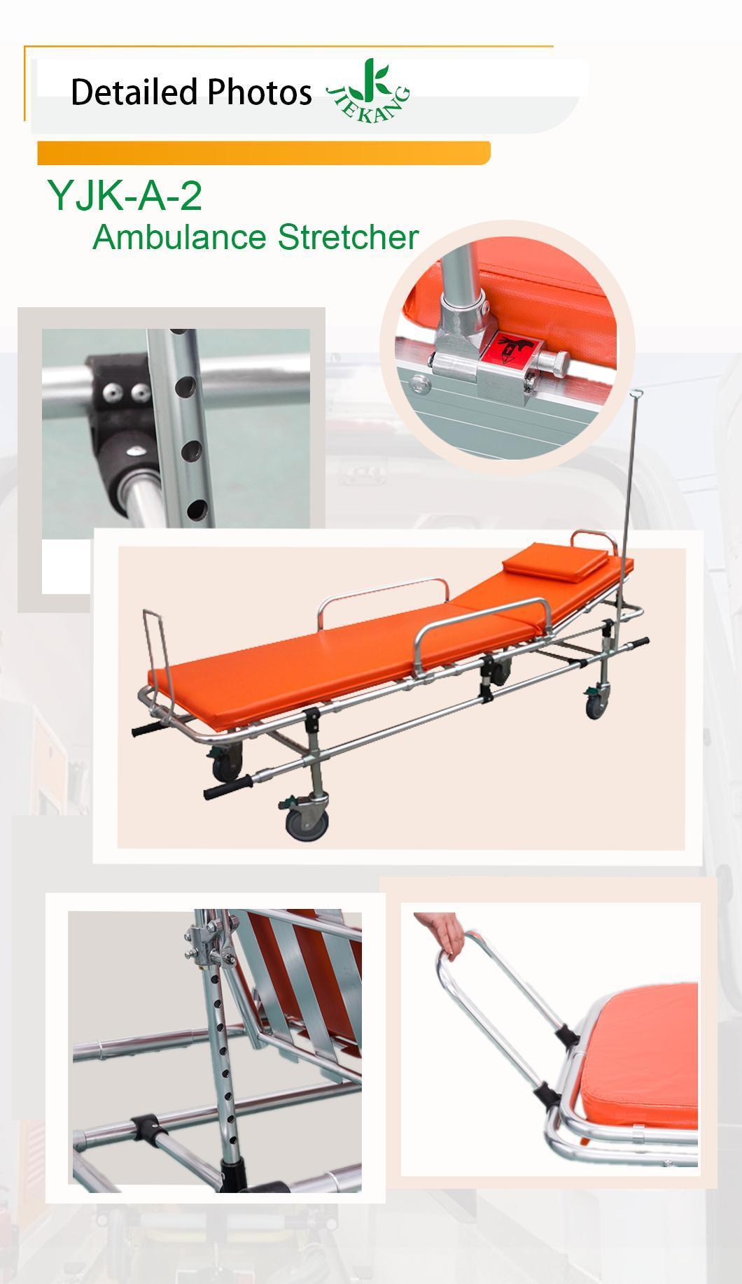 High Quality Hospital Emergency Aluminium Alloy Ambulance Stretcher