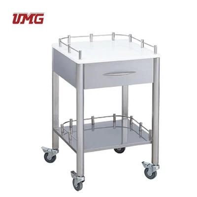 Dental Stainless Steel Cabinet Trolley for Treatment