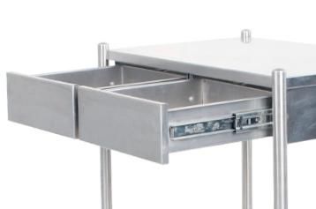 HS6147 Medical Equipment Stainless Steel Drawer Dressing Trolley Nursing Cart Treatment Trolley