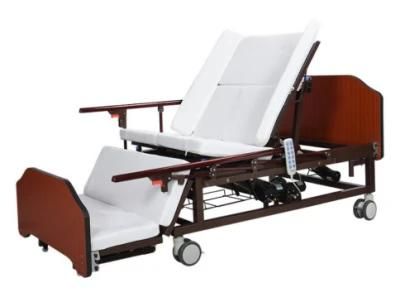 CE/ISO Approved Hot Sale Medical ABS Three Crank Manual Hospital Bed