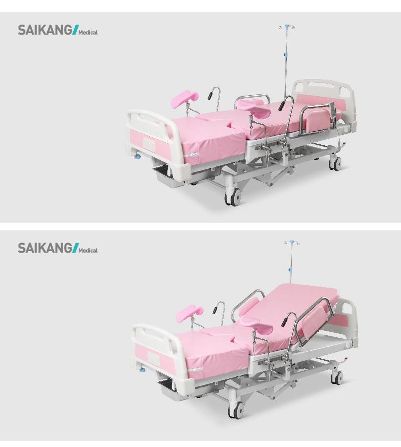 A98-3q Medical Electrical Obstetric Childbirth Gynecology Operation Theatre Bed Table