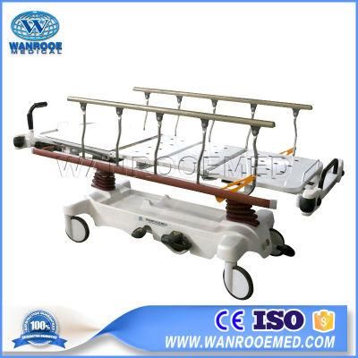 Bd111b-3 Hospital Hydraulic Manual Patient Treatment Trolley Transfer Stretcher Bed