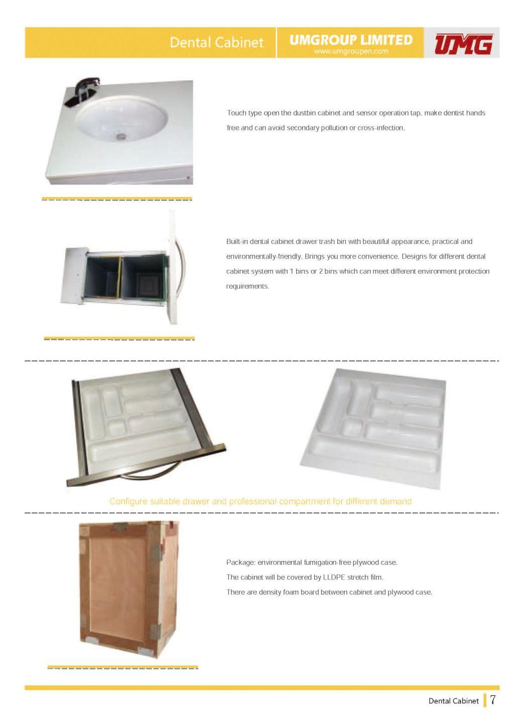 Hospital Supply Touch Type 3 Drawers Dental Clinic Cabinet