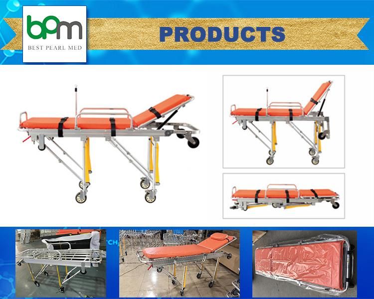 Bpm-As9 High Strength Medical Device Folded Ambulance Stretcher for Patients