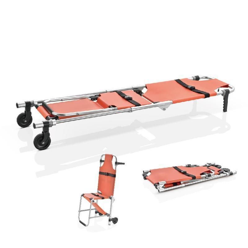 Portable Ambulance Medical Military Folding Medical Emergency Stretcher for Rescue