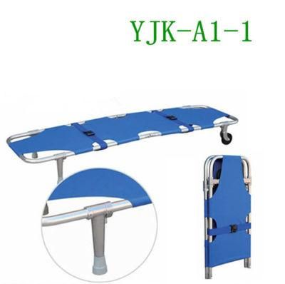 Hot Sale Prices Portable Hospital Aluminum Alloy Folding Type Stretcher