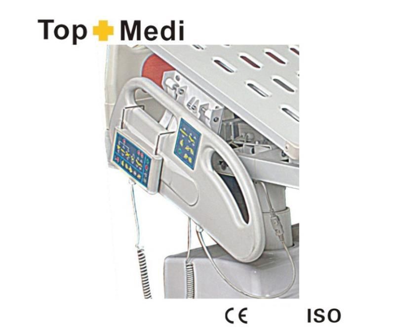 Topmedi Hospital 7 Function Central Locking Electric Hospital Bed