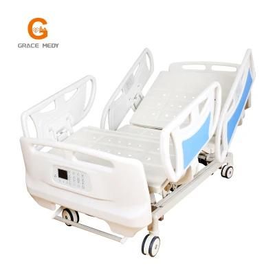 Medical Equipment Hospital Patient Clinic Use Electric Bed 5 Function Foldable Hospital Bed Manufacturers