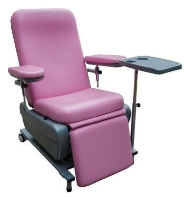 Luxury Electric Hospital Blood Donation Medical Dialysis Treatment Chairs with Central Control