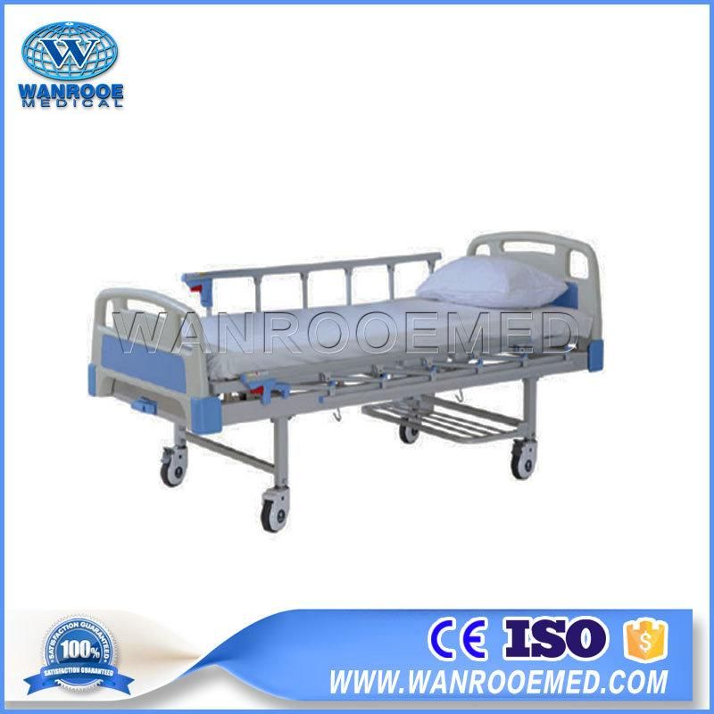 Bam100A Medical Equipment ABS Single Crank Manual Hospital Patient Bed