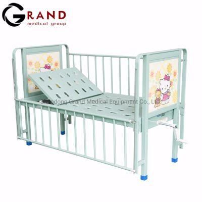 Portable Casters Newborn Medical Bed Stainless Steel Kids Nursing Pediatric Bed Babies Children Hospital Bed