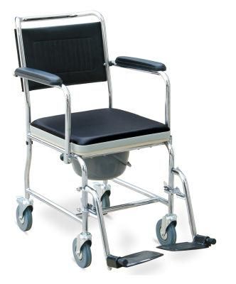 Fashion Style Hospital Furniture Medical Equipment Aluminum Foldable Manual Wheelchair