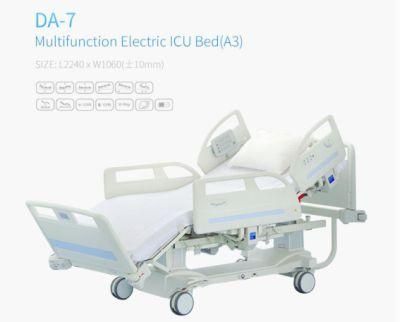 Medical Equipment Hospital Use Multifunction Electric Hospital Ward Bed with Cardiac Chair Position